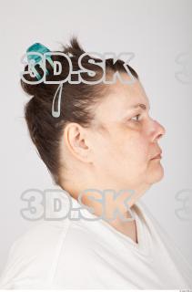 Female head photo texture 0009
